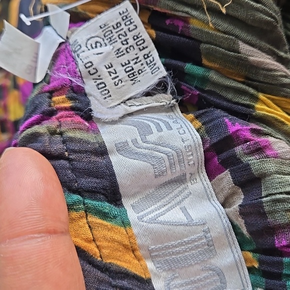 Vintage Class Multicolor Bohemian Maxi Skirt Size S - Picture 6 of 10